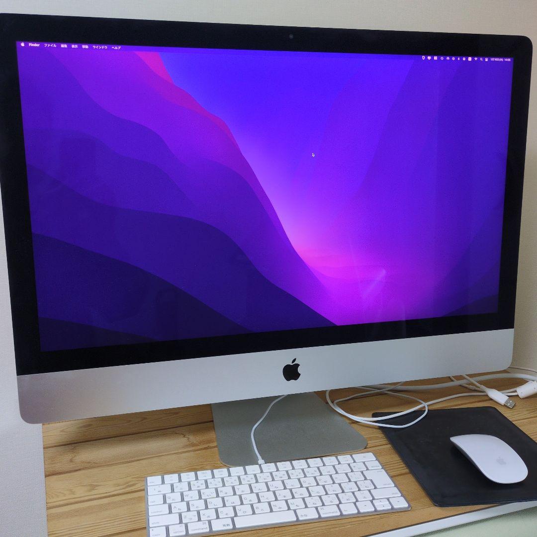 iMac Retina 5K 27インチ(2015)＋純正マウスキーボード付