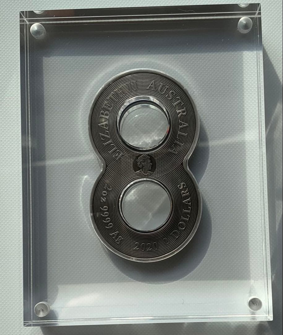 ドラゴンフェニックスエイトフィギュア2オンス銀貨　パースミント