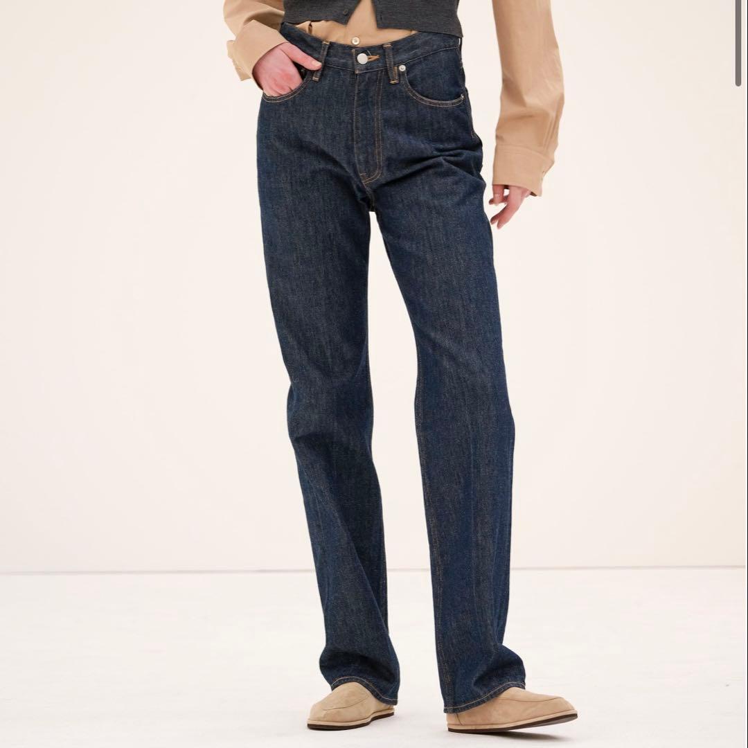 AURALEE HARD TWIST DENIM 5P PANTS 24インチ