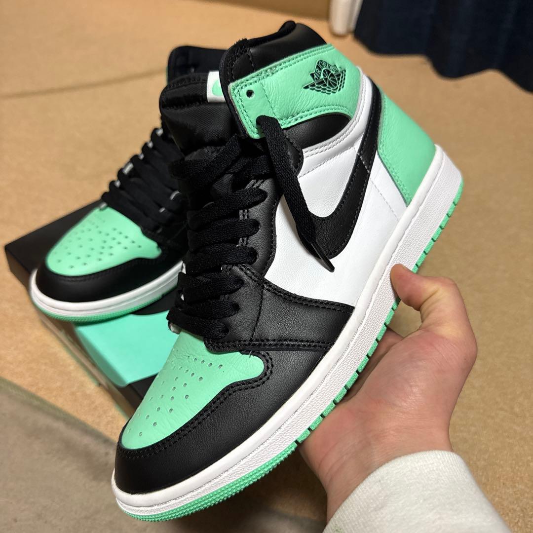 Air Jordan 1 ターコイズ　green glow グリーングロウ