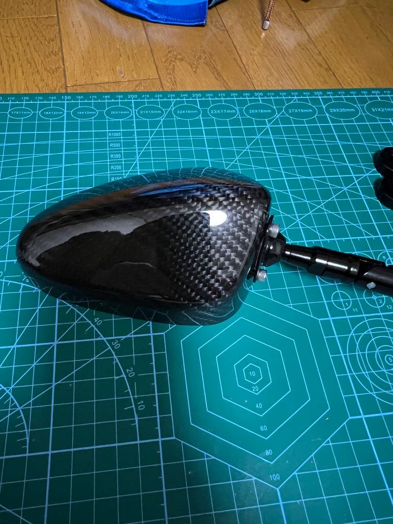 SIMOTAカーボンミラー　カウルタイプ