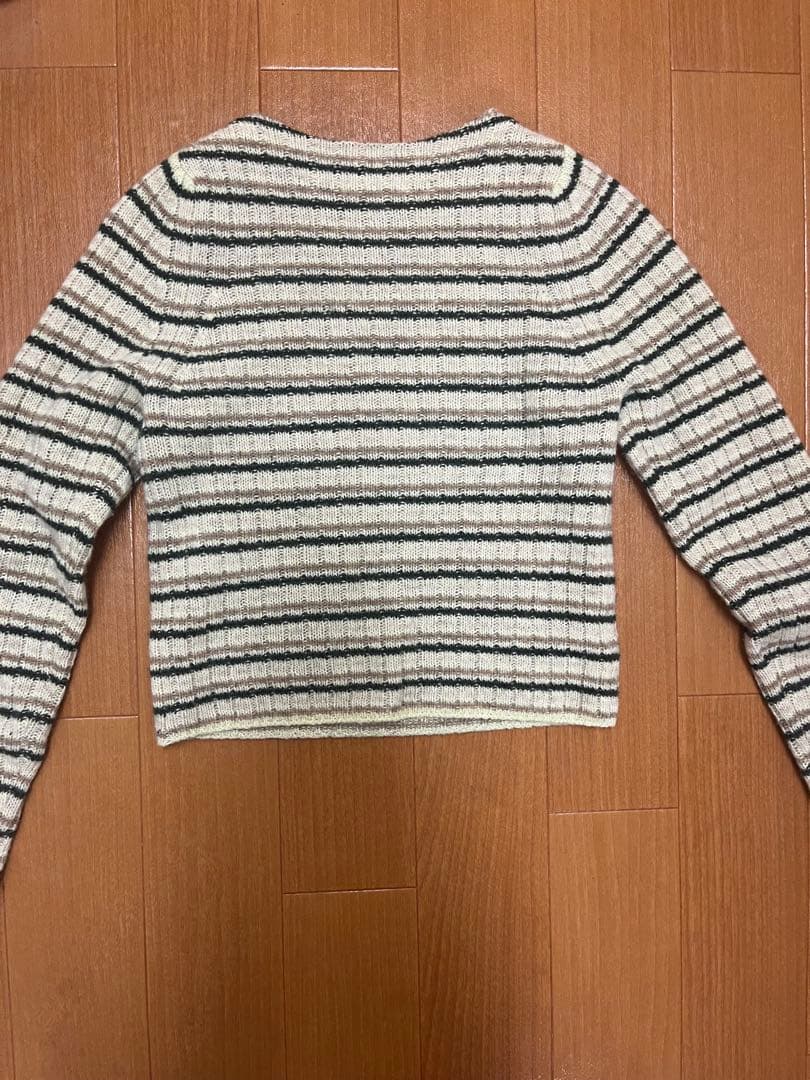 期間限定出品　AURALEE:WOOL CASHMERE RIB KNIT