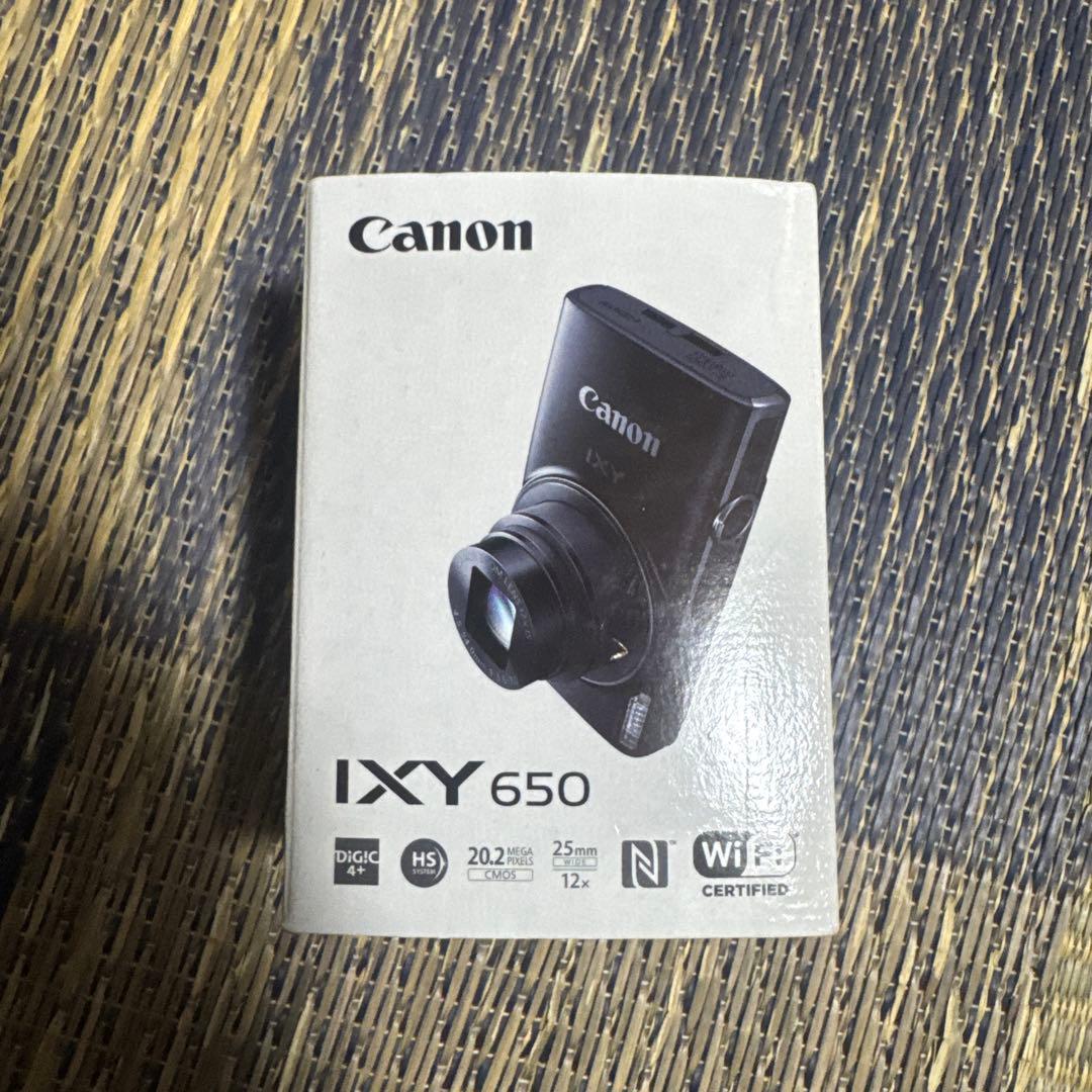 Canon コンパクトデジタルカメラ IXY 650 ブラック