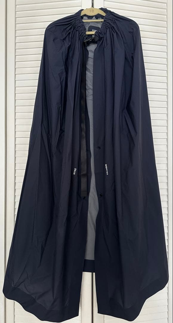 【mii】HYKE PERTEX® PONCHO NAVY