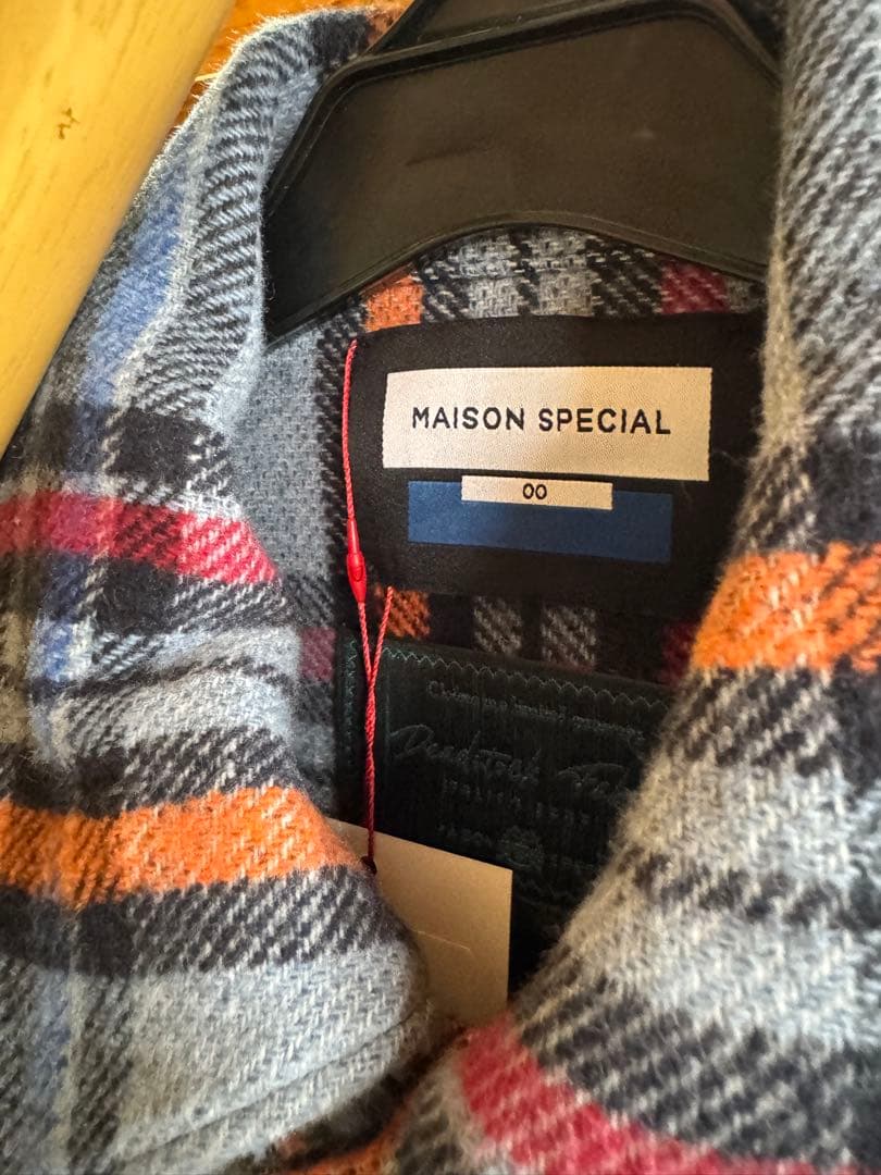 ジャケット・アウター MAISON SPECIAL Heavy-WeightFlannel Shirt
