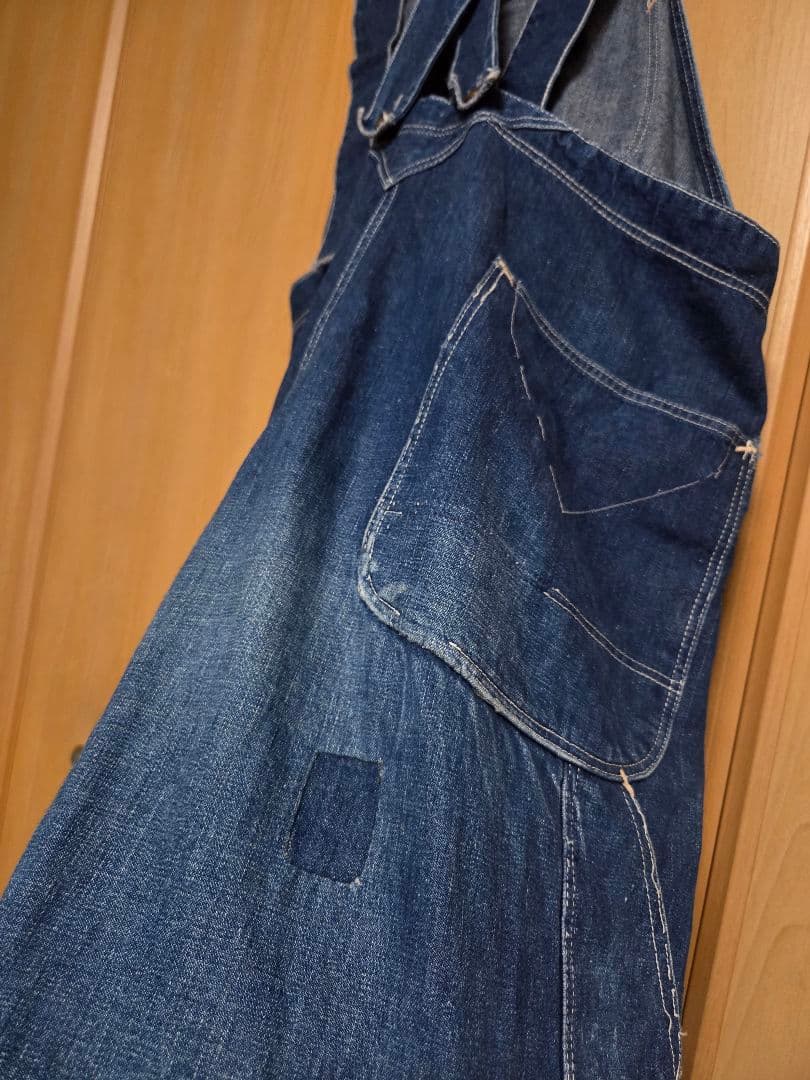 40s 50s 盾タグ BIG MAC デニムオーバーオール ヴィンテージ