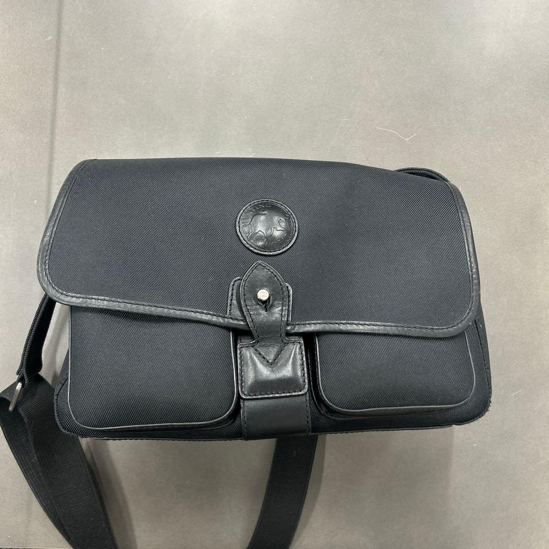 【ロマン家】ハンティングワールド　ショルダーバッグ　ブラック