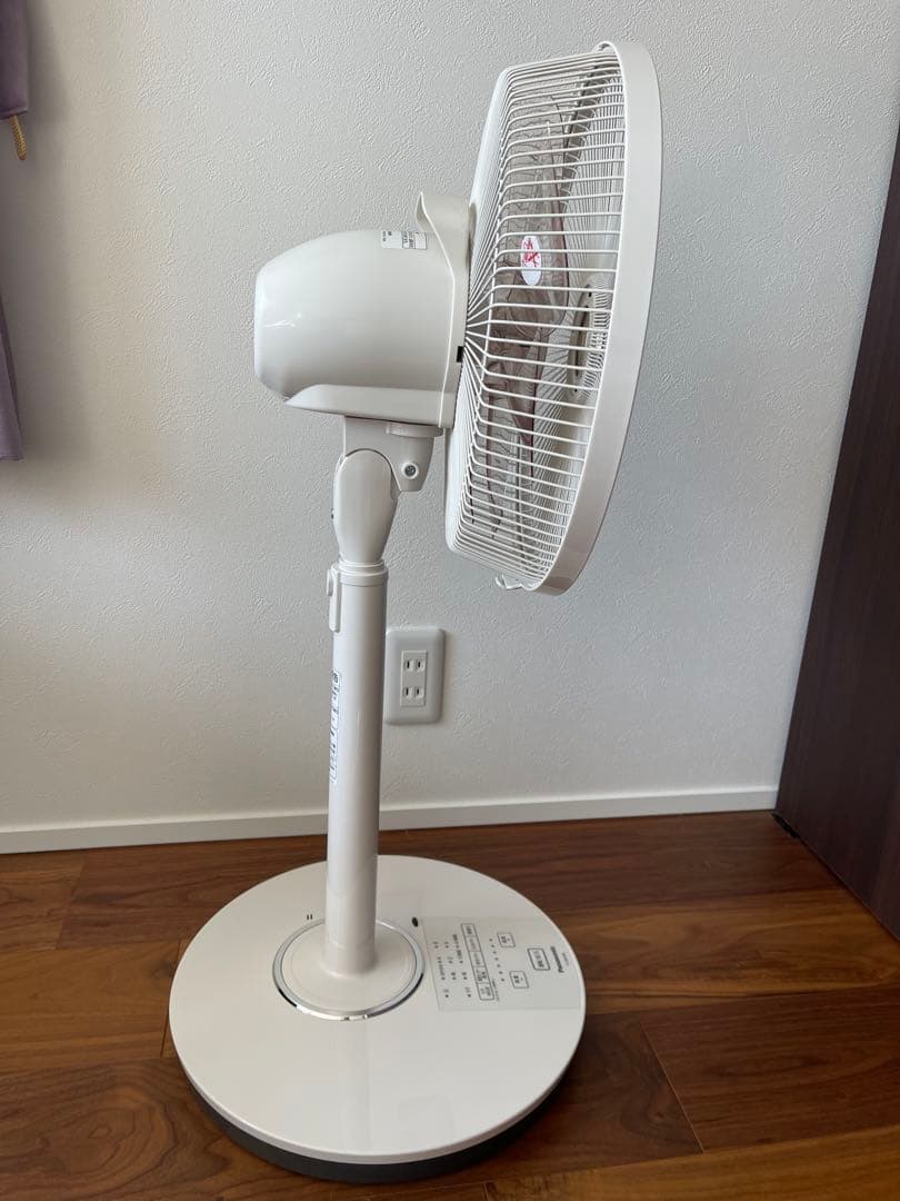 Panasonic 扇風機 F-CW338 白　取扱説明書　リモコン付き　DC