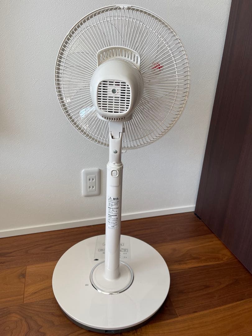 Panasonic 扇風機 F-CW338 白　取扱説明書　リモコン付き　DC