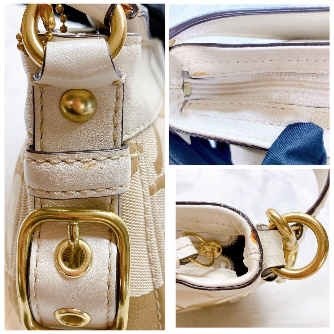 ✨美品✨COACH コーチ ゾーイ バッグ アクセサリーポーチ y2k レザー