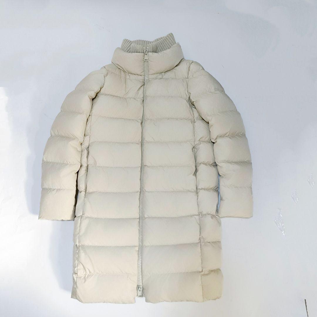 美品　HERNOヘルノ　ポーラテック　フードダウンコート　42 M〜L　異素材