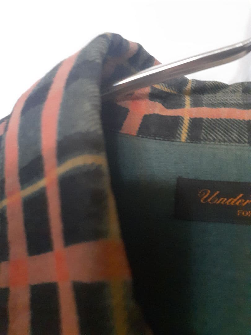 アンダーカバー　アンダーカバイズム　チェックシャツ　undercover