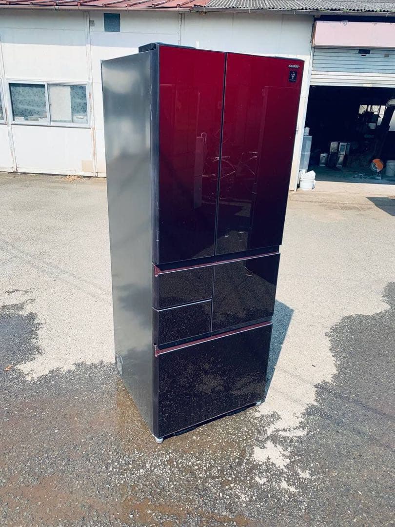 ✅SHARPノンフロン冷凍冷蔵庫✅ ✅SJ-GT50A-R✅送料設置無料