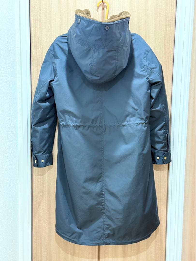 グリーンレーベルリラクシング　モッズコート　ネイビー