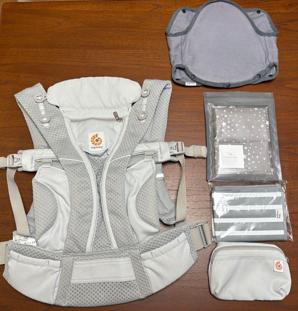 エルゴベビー オムニブリーズ【パールグレー】