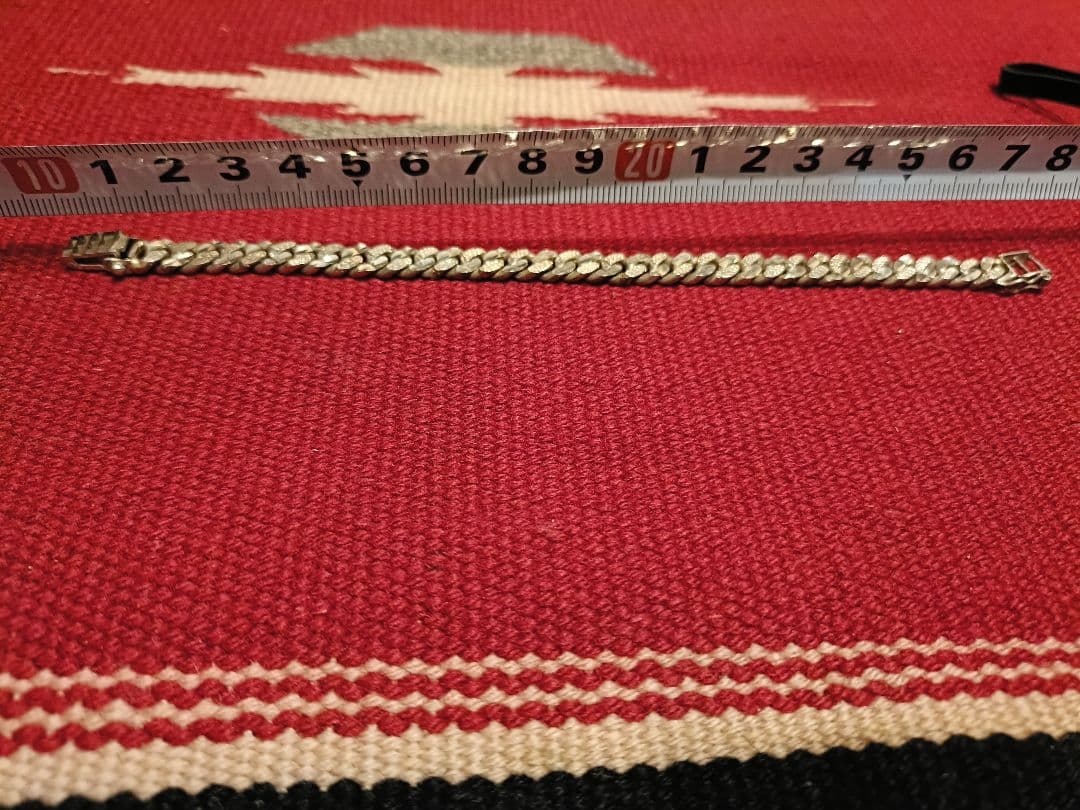 専用　シルバー925 リンクチェーンブレスレット 17cm