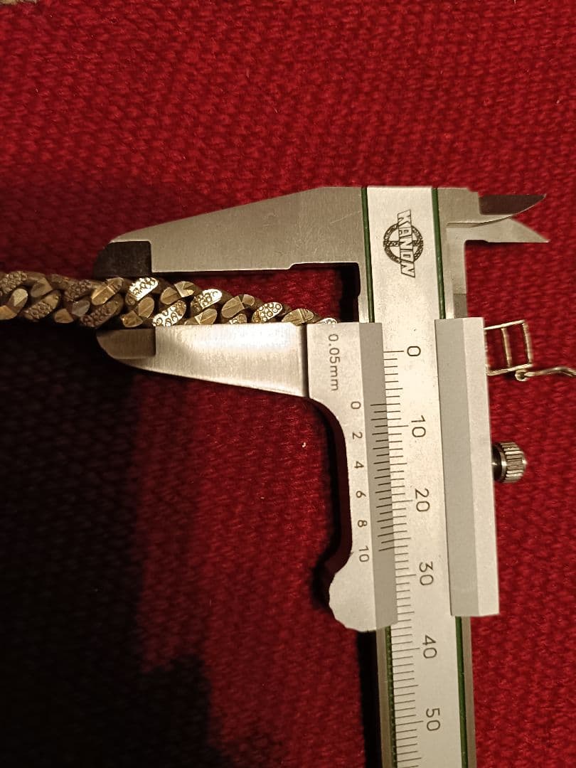 専用　シルバー925 リンクチェーンブレスレット 17cm