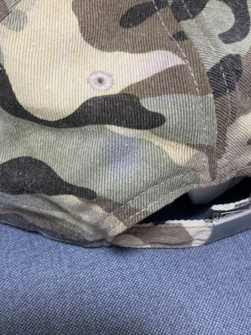 beeden BD STUDS DAMAGE CAP キャップ ベージュ