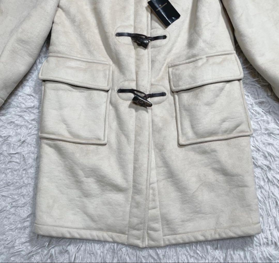 16日迄の価格★新品★gloverallフェイクムートンダッフルコート NU別注