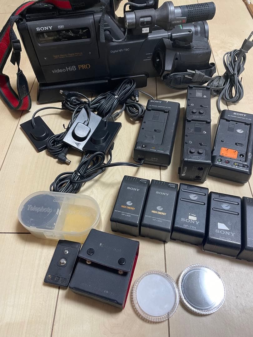 SONY CCD-V5000 Video Hi8 PRO ビデオカメラ ジャンク