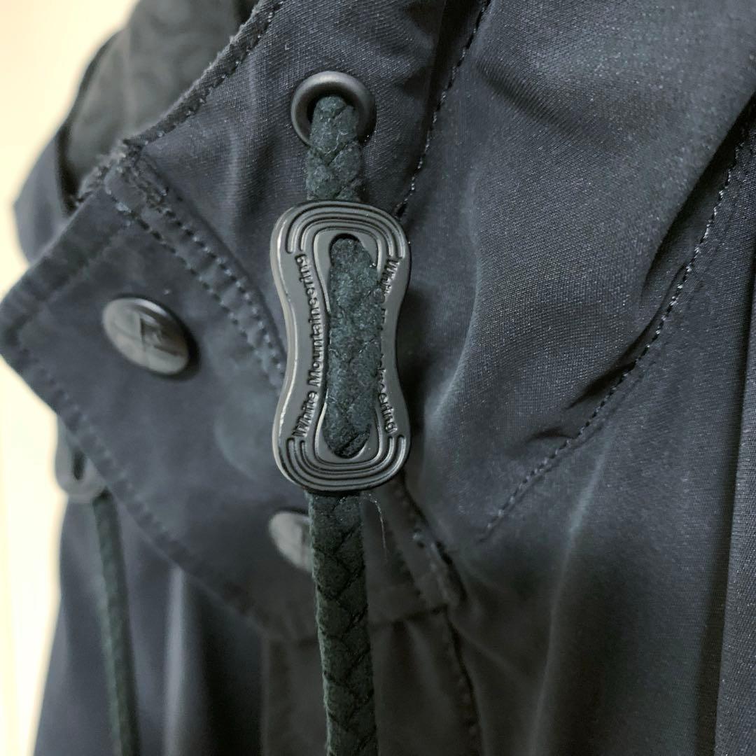 【名作】ホワイトマウンテニアリング ウェザーマイクロピーチ モッズコート