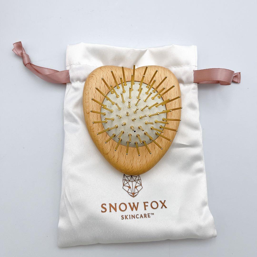 新品✨ FOX プレミアム FOX カッサウッドミニハート ヘアブラシ