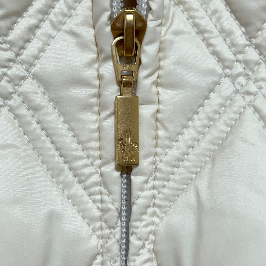 ✨希少✨MONCLER ダウンベスト キルティング ホワイト
