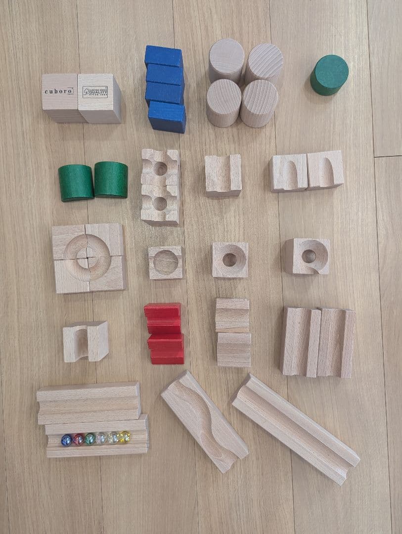 【美品、箱＆収納袋付】キュボロ　cuboro cugolino