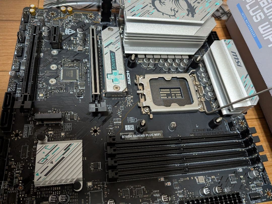 4日まで値下げ販売　B760M GAMING PLUS WIFI DDR5