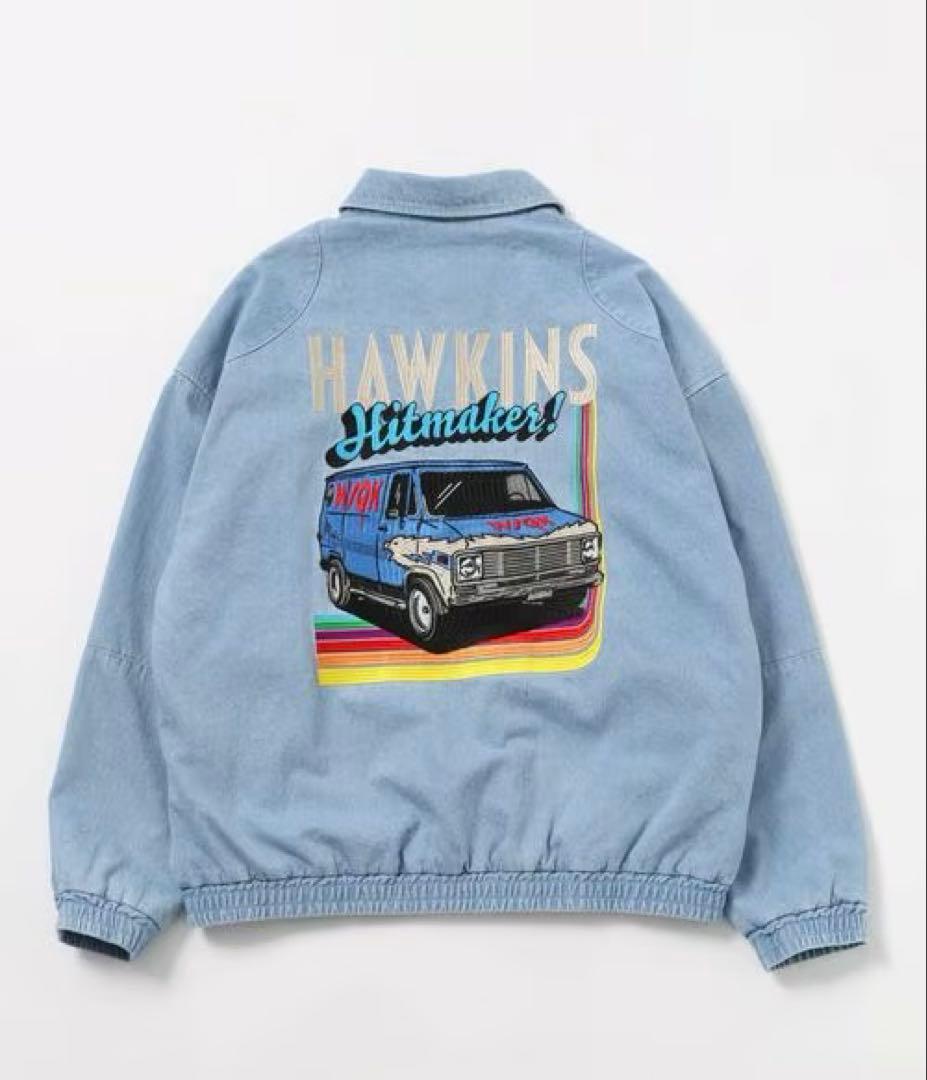niko and... STRANGER THINGS コラボデニムブルゾン M