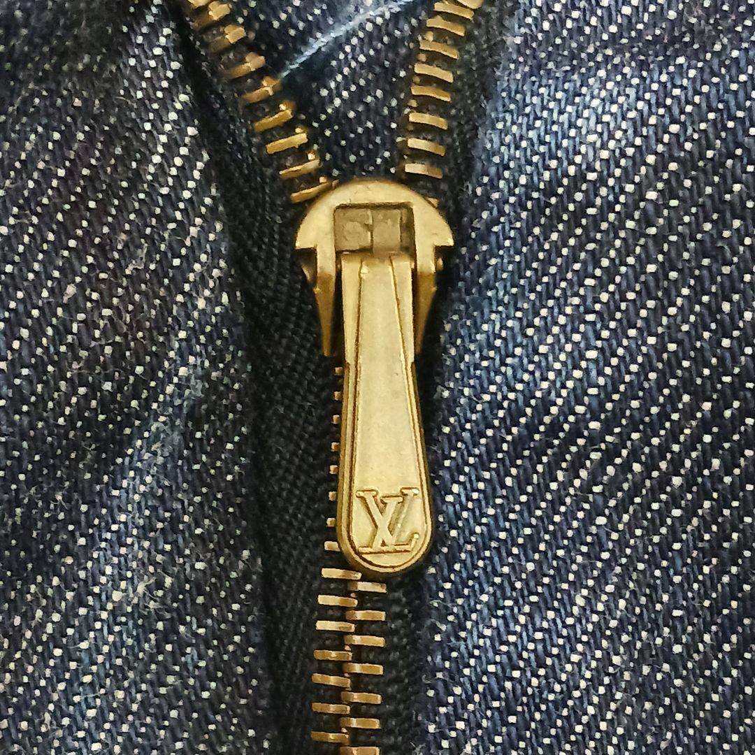 ✨良品✨大きいサイズ40✨LOUIS VUITTON クロップドデニム　パンツ