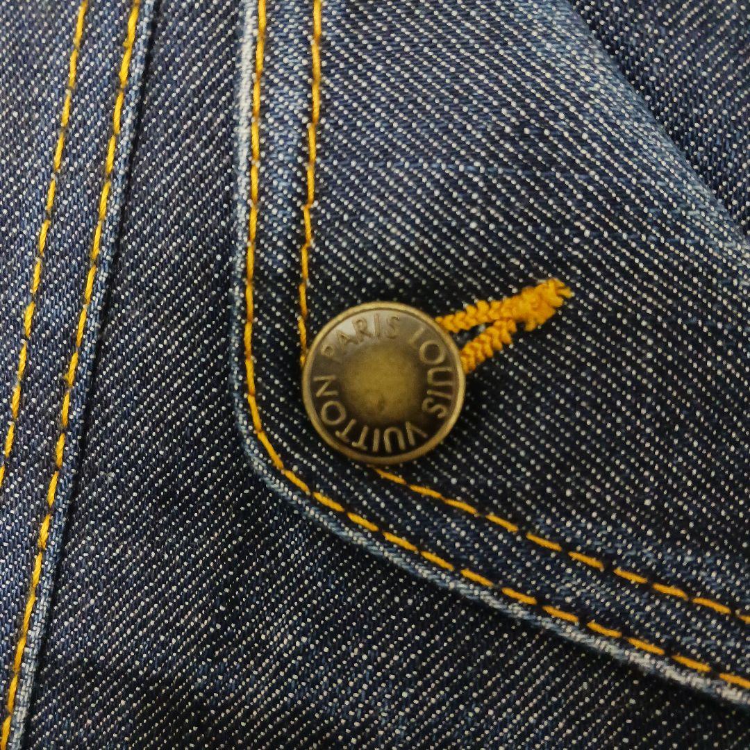 ✨良品✨大きいサイズ40✨LOUIS VUITTON クロップドデニム　パンツ