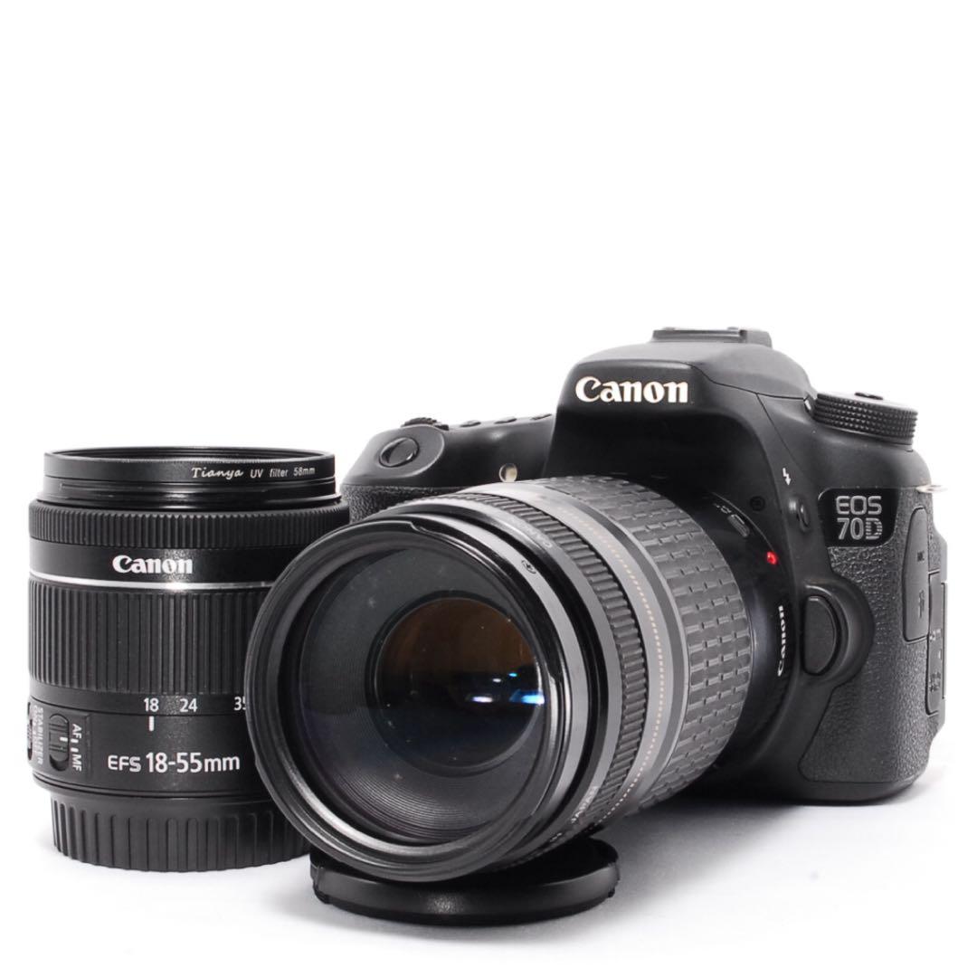 WiFiで楽々転送◆Canon EOS 70D◆一眼レフカメラ◆STMレンズ搭載