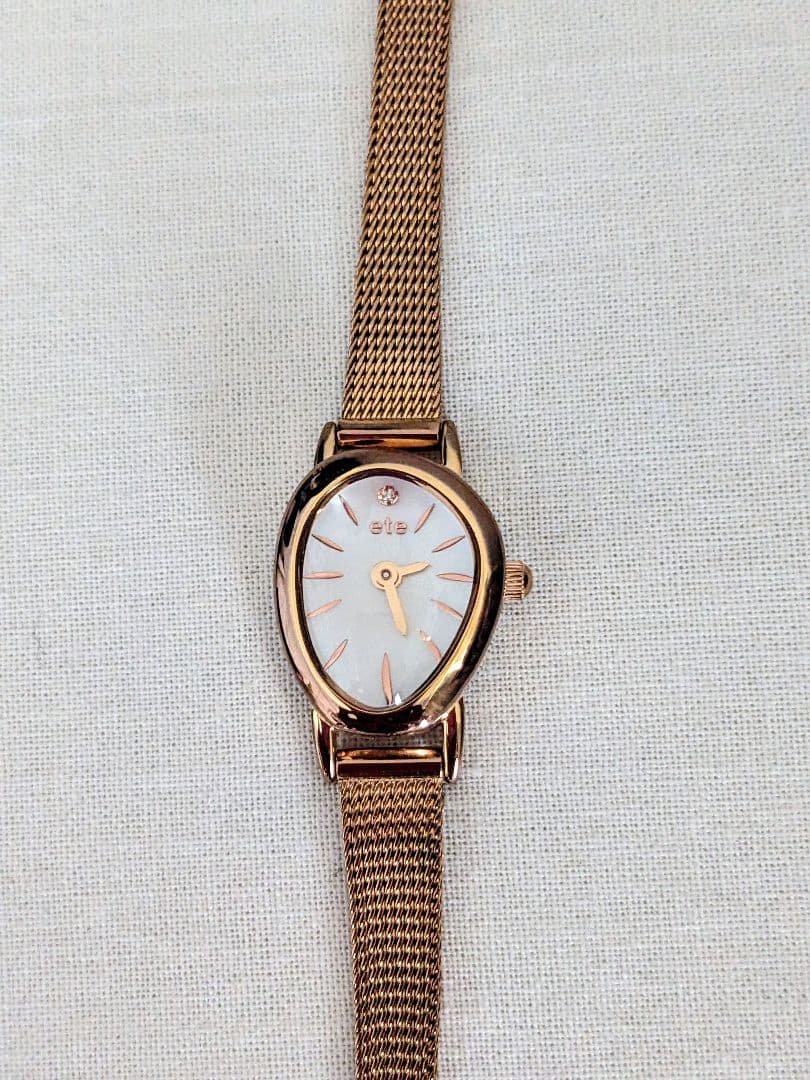 プ*う様 エテ　ダイヤモンド　ジェムフェイス　ウォッチ