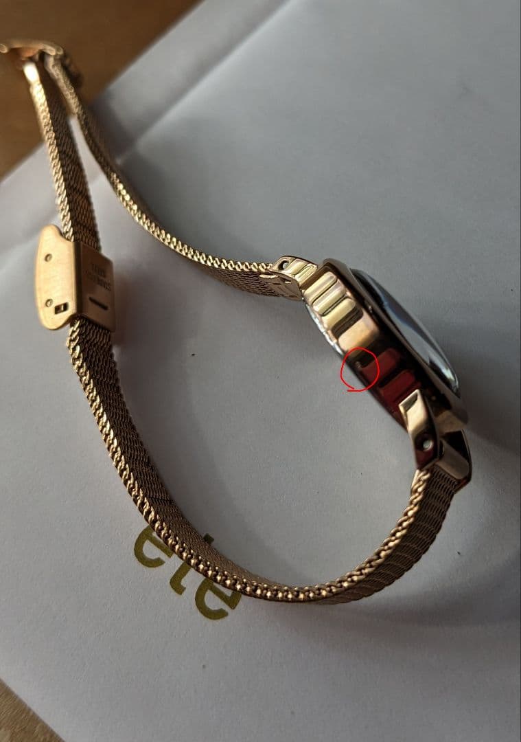 プ*う様 エテ　ダイヤモンド　ジェムフェイス　ウォッチ