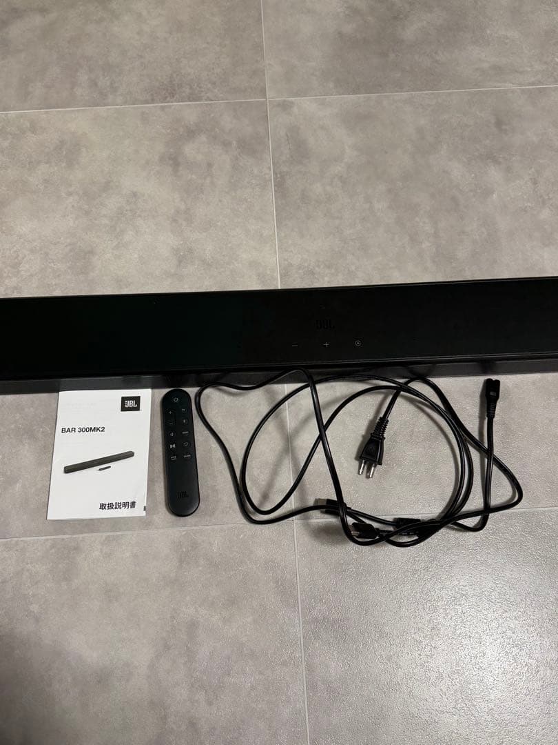 JBL BAR 300 MK2 サウンドバー/5ch 300M2BLKJN