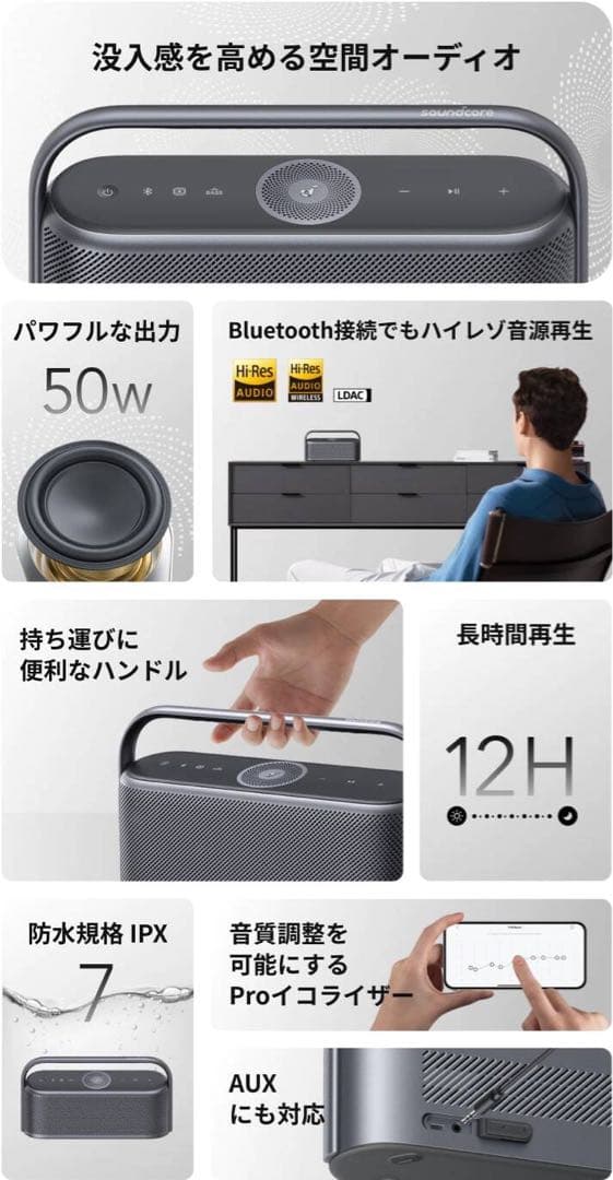 I*i様 Anker Bluetooth ワイヤレススピーカー