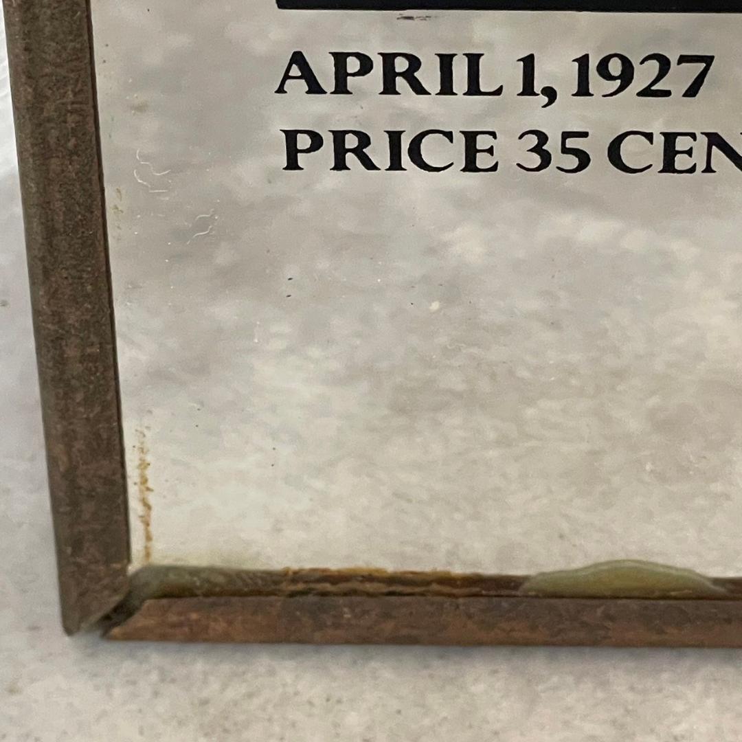 70's ヴィンテージ VOGUE ヴォーグ パブミラー 鏡 アート ビンテージ