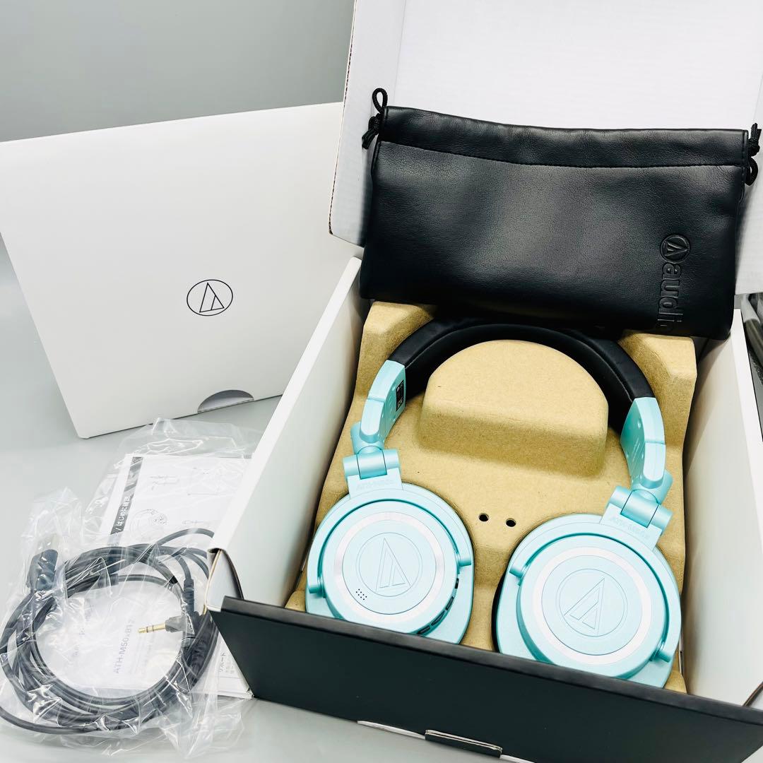 【極美品】ATH-M50xBT2 LIMITED EDITION アイスブルー
