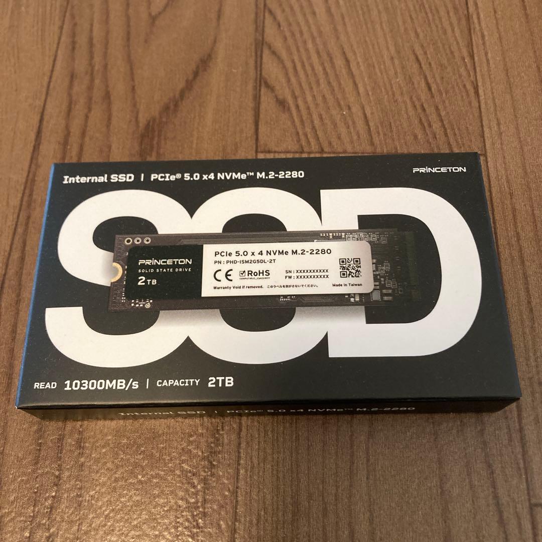 内蔵型SSD PRINCETON 2TB M.2-2280 SSD
