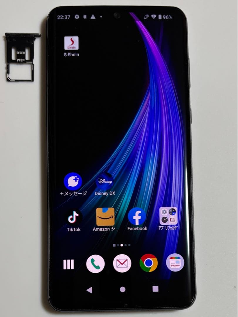 256G AQUOS zero2 SH-01M docomo SIMフリー