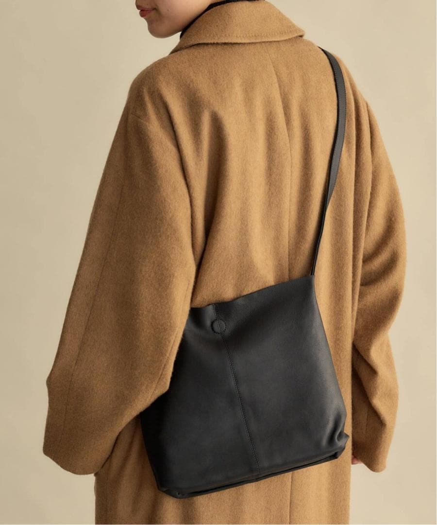 新品■Morphee SQUARE SHOULDER BAG ショルダーバッグ黒