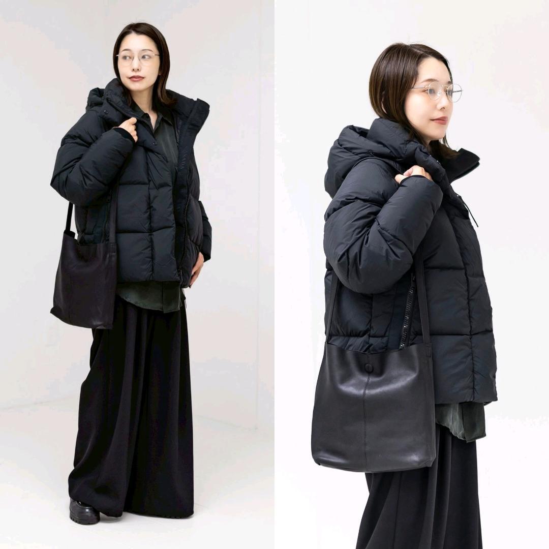 新品■Morphee SQUARE SHOULDER BAG ショルダーバッグ黒