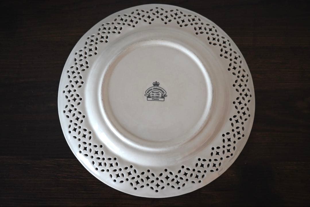  CREAMWARE ヴィンテージ　アンティーク　プレート