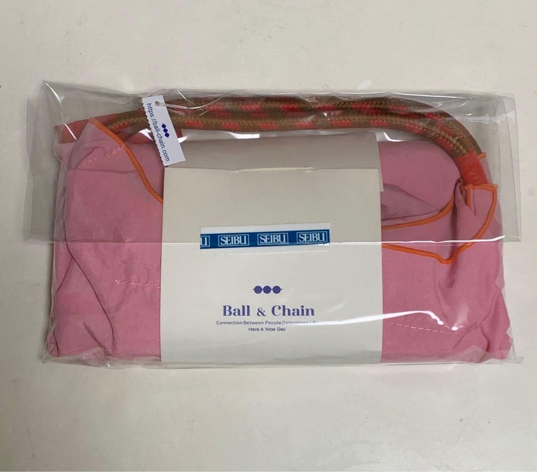 【限定完売)チャコット ボールアンドチェーン　エコバッグL ローズ 新品 正規品