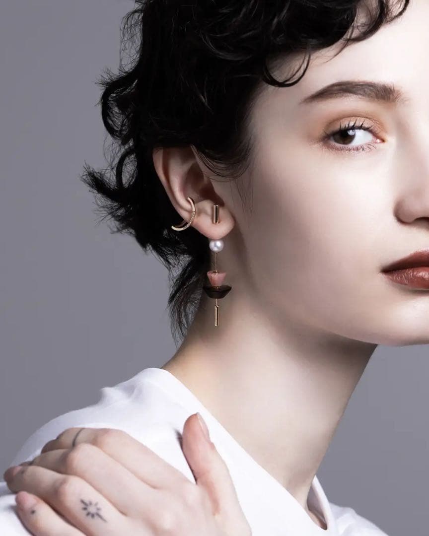 Hirotaka 期間限定 桜　スピアーピアス　片耳用