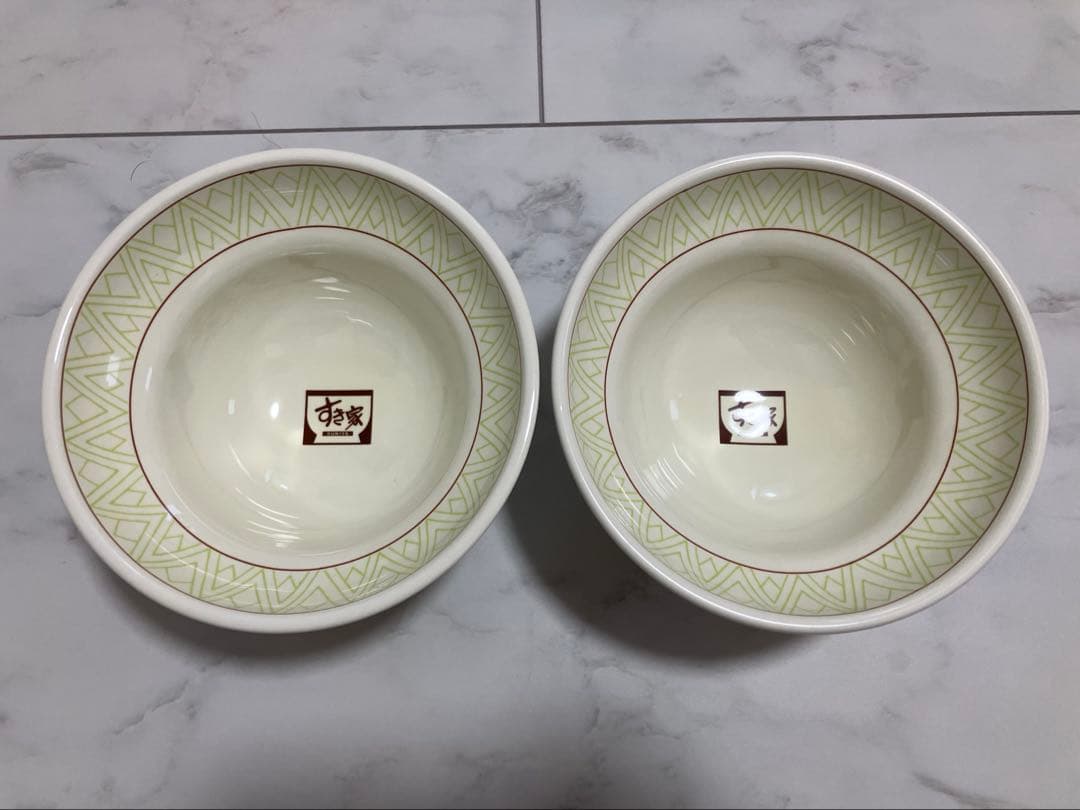 すき家 どんぶり 中盛り 2個 『レア商品』