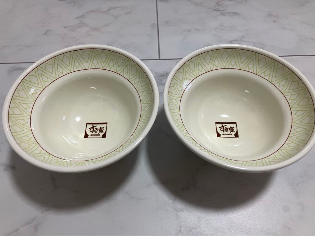 すき家 どんぶり 中盛り 2個 『レア商品』