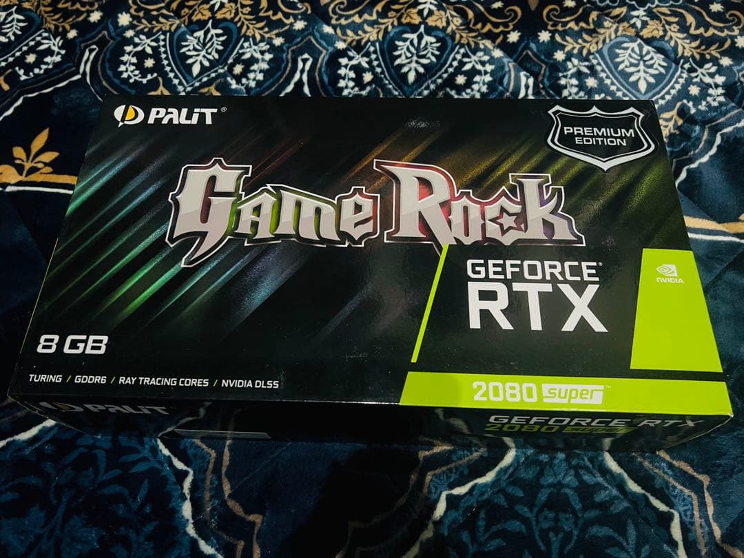 動作確認済み Palit RTX 2080 Super 8GB GameRock