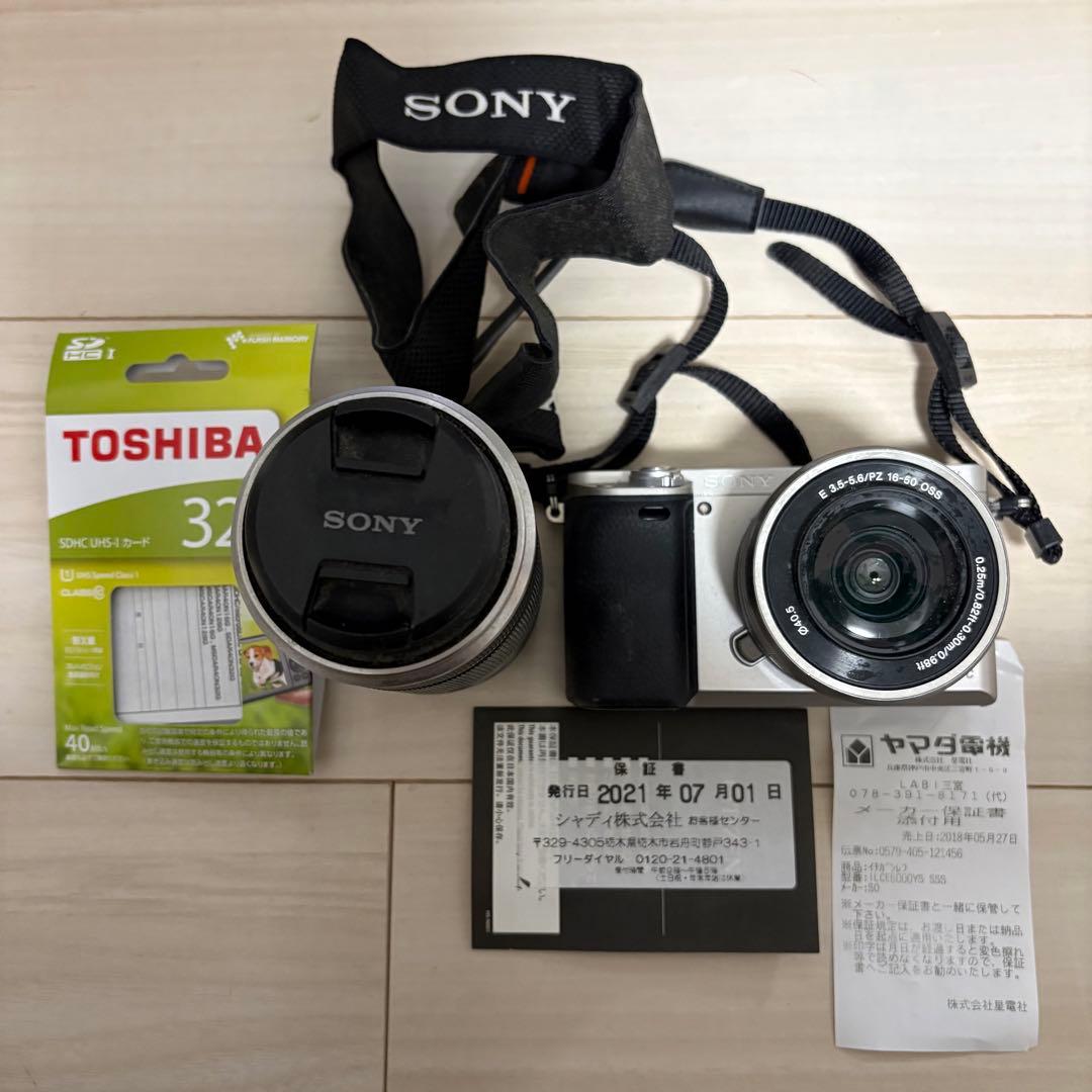 SONY α6000 ダブルズームレンズキット ILCE-6000Y ミラーレス